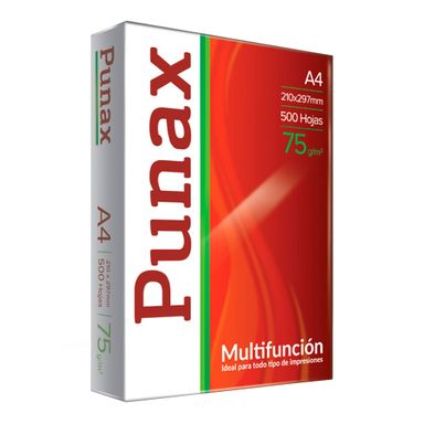 Resma De Hojas Blanco Punax 75g