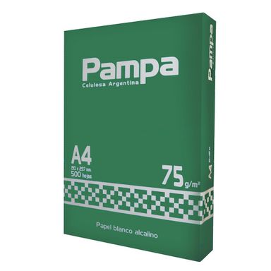 Resma Pampa A4 75gr 500hj
