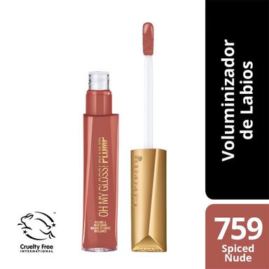 Rimmel Oh My Gloss Plump 759 Spiced Nude