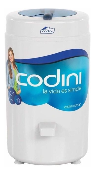 Secarropas centrífugo Codini Advance AD-61 eléctrico 6.1kg blanco 220V
