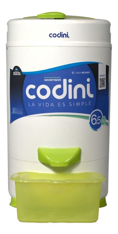 Secarropas Codini Innova Iv6.1 Verde - 6.5kgs