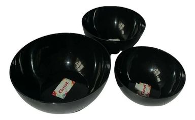 Set 3 Bowls Plasticos Irrompibles Con Caja De Regalo Carol 3440 - NEG