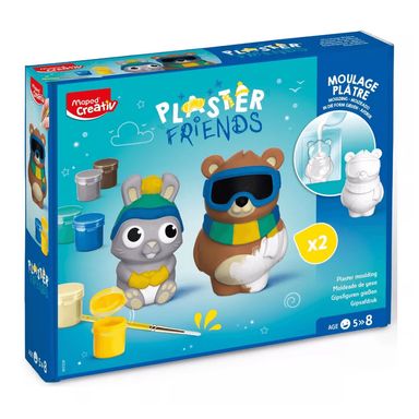 Set Creativo Maped Plaster Friends