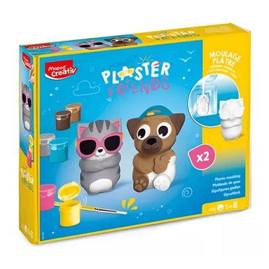 Set Creativo Maped Plaster Friends
