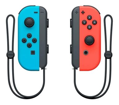 Joystick inalámbrico Nintendo Switch Joy-Con (L)/(R) LED RGB rojo neón/azul neón