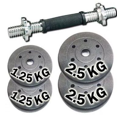 Set Ranbak 1 Mancuerna + 7,5 Kg en Discos 001