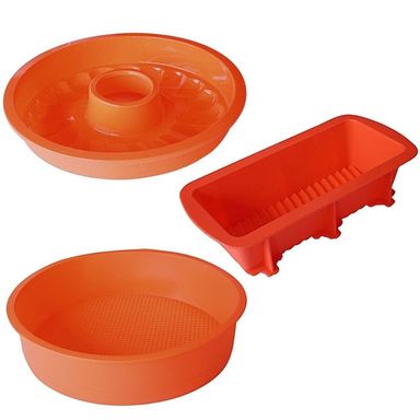 Set x 3 Moldes de Reposter Naranja