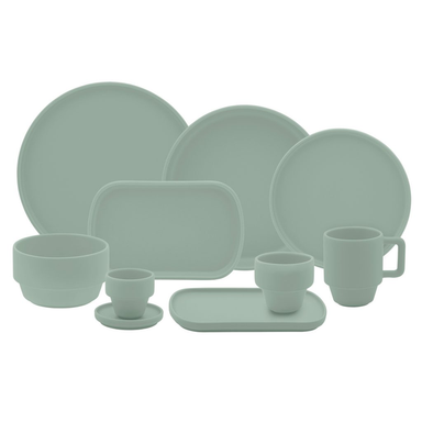 Set X 4 Bowl Desayuno Menta 550 Cc - Oxford