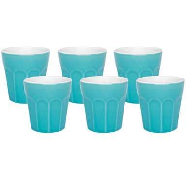 Set X 6 Vasos De Café De 90 Cc Rosa Oxford