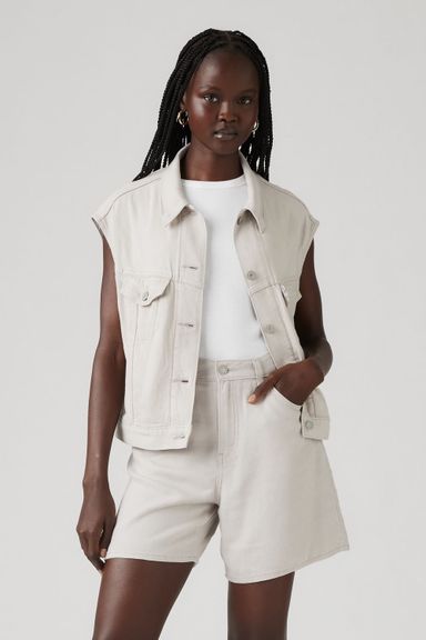 Shrinken 90S Vest Oatmeal