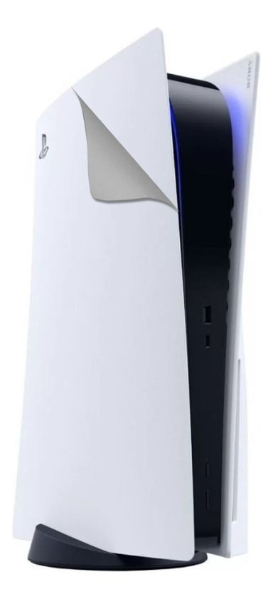 Skin Calco Vinilo Ploteo Protector Play 5 Ps5 Blanco Mate Color Ps5 Fat Con Disco
