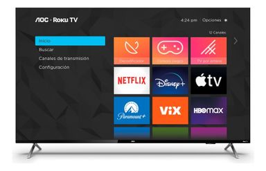 Televisor 50U6125/77G Smart Tv 50 Pulgadas 4k Ultra Hd AOC