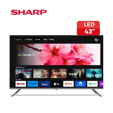 Smart TV LED 43" Full HD SHARP GOOGLE TV 2T-C43FG6L OUTLET