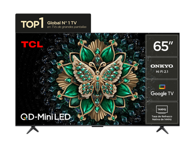 Smart TV TCL 65" Mini LED 65C6K UHD Google TV-RV