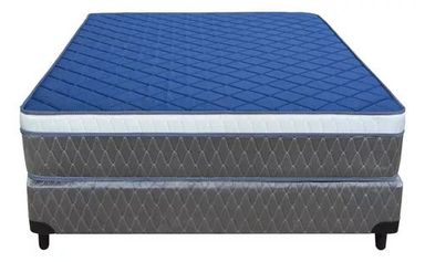 Somier Viggo Dual Relax 2 Plazas De 190cmx140cm Azul