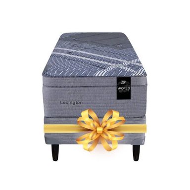 SOMMIER + COLCHON KING KOIL LEXINGTON + WORLD LUXURY 100X190