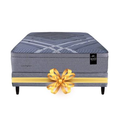 SOMMIER + COLCHON KING KOIL LEXINGTON + WORLD LUXURY 140X190