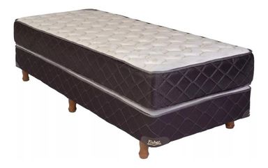 Fisher Espuma Dorado - Dorado - 1 plaza - 2 m - 90 cm (Incluye: Con base dividida)