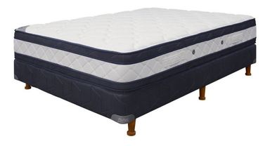 Fisher Milenium - Blanco/Azul - 1 1/2 plaza - 2 m - 90 cm