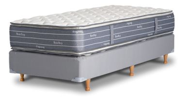 La Cardeuse Bonelltop - Gris - 1 plaza - 2 m - 90 cm