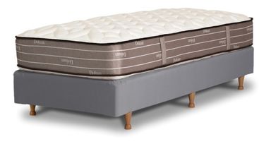 La Cardeuse Dofuan - Gris - 1 plaza - 190 cm - 90 cm