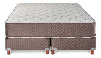Piero Gravita - Marrón claro - King - 200 cm - 180 cm (Incluye: Con base dividida)