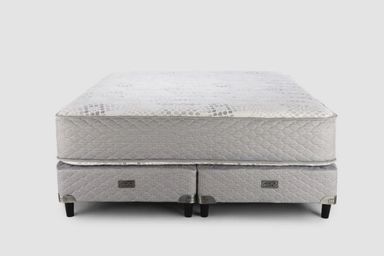 Piero Resortes Montreaux ll - Blanco - Súper king - 200 cm - 200 cm (Incluye: Con base dividida)
