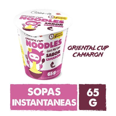Sopa Instantánea Sabor Camarón 65 Gr Cuisine & Co Nbe Mp