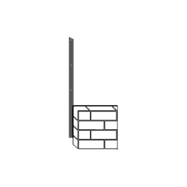 soporte concertina simple recto sin base