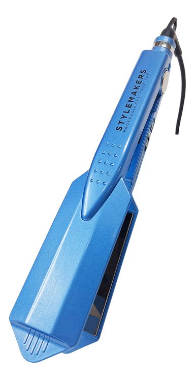 Stylemakers By Fidelite Celeste 220V 230°C Planchita Uso Profesional Digital Placas de Titanio