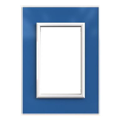 Tapa Módulo Bastidor Blanco Cristal Jeluz