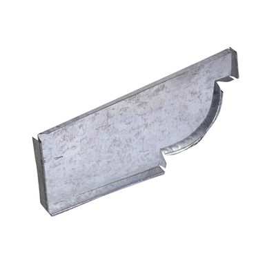Tapa Final Moldura Chapa N°30 15 Cm Galvanizada Aurelio Gundin