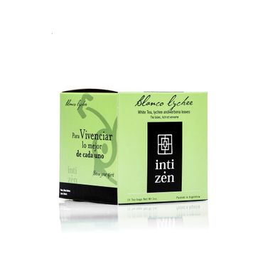 Té Blanco Lychee Inti Zen 15 Saquitos