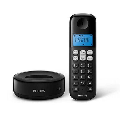 Teléfono Inalámbrico Philips D1311B/77 Negro