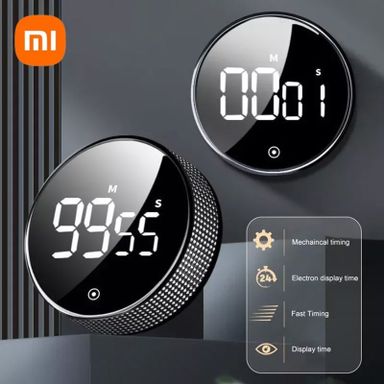 Temporizador Digital Xiaomi con Cronómetro y LED Sliver