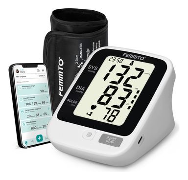 Tensiometro Digital Brazo Batería Usb Medidor Presion Arterial Enfermeria Automatico Femmto