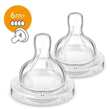 Tetinas Avent Philips Scf634/27 Bebes 2 Unid Flujo Rapido
