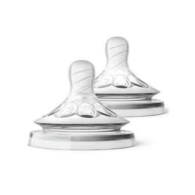 Tetinas Natural 2.0 - 2 Tetinas Fluir Medio (3M+) Avent ( SCF043/27)