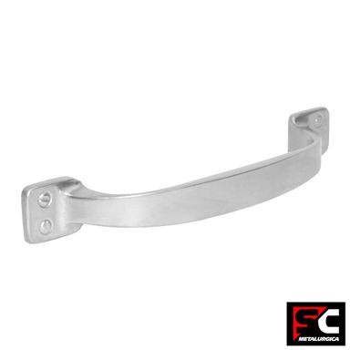 Tirador Zamac 127x17x29 Mm Cromomate Sc Metalurgica