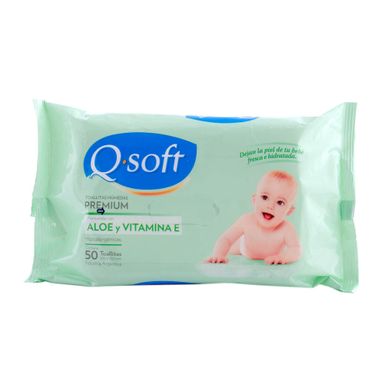 Toallas Húmedas Aloe Vera 50 Un Qsoft