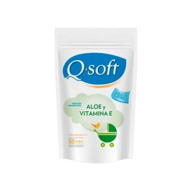 Toallas Húmedas Con Aloe Vera Y Vitamina E 50u