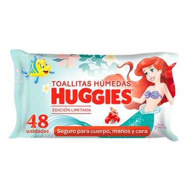 Toallas Humedas Huggies La Sirenita 48 U