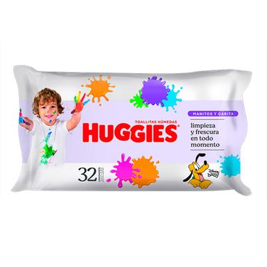 Toallas Húmedas Huggies Manos Y Caritas 32u