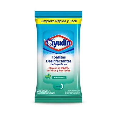 Toallitas Desinfectantes Ayudin 36 Ud.