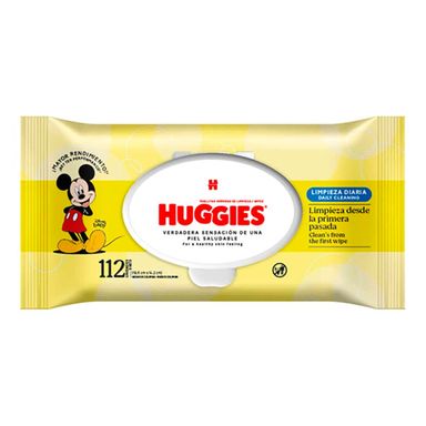 Toallitas Húmedas Huggies Limpieza Diaria 112 U