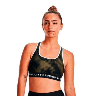 TOP UNDER ARMOUR CROSSBACK MID PRINT