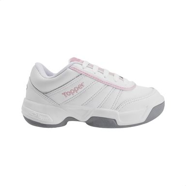 Topper Tie Break II Niños Blanco/Rosa