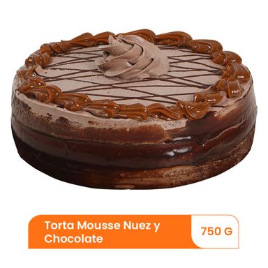 Torta Mousse Nuez Y Chocolate 750 G