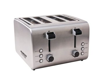 Tostadora 4 Bahías Peabody Pe-t8520 Color Plateado