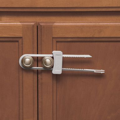 TRABA DE SEGURIDAD PARA GABINETES/PUERTAS/ARMARIOS DOBLE DOOR CABINET LOCK 2PK SAFETY 1ST